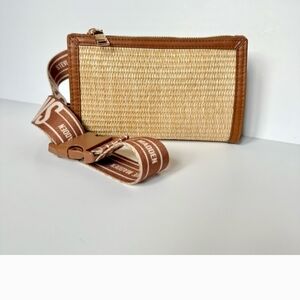 Steve Madden Tan and Brown Crossbody Bag